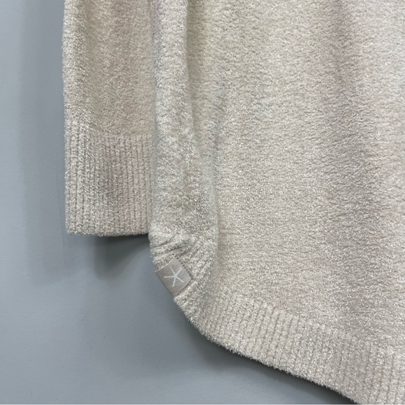 Barefoot Dreams CozyChic Ultra Lite Coastal Cowl Neck Tunic S Cozy Long Sweater - Picture 8 of 11